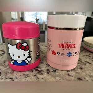 Thermos bundle pink thermos hello kitty thermos food storage packed lunch